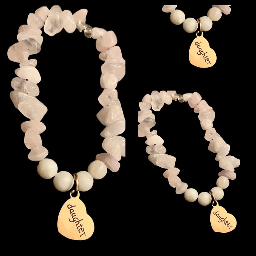 Natural Rose Quartz Bracelet